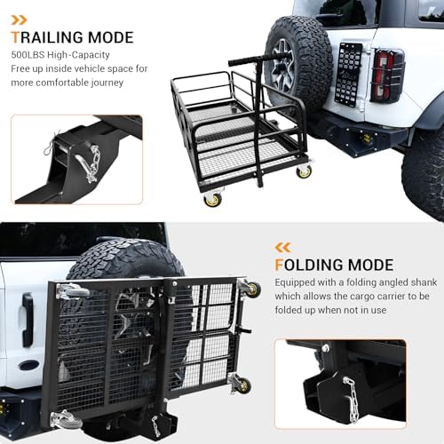 750 LBS Heavy Duty Hitch Cargo Carrier, RVs - Image 3