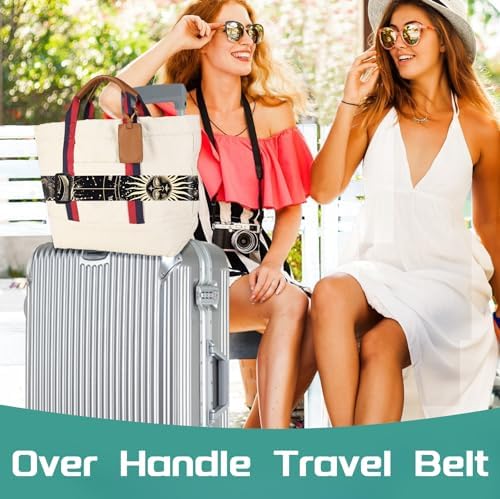 Slohif Luggage Straps for Suitcases Travel Belt Accessories Luggage Connector - Image 6