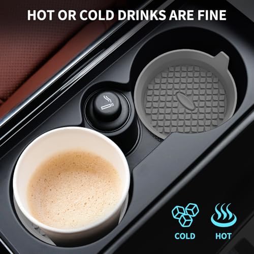 ME.FAN Car Cup Holder Coasters Silicone Cups Mats, Automotive Universal - Image 6