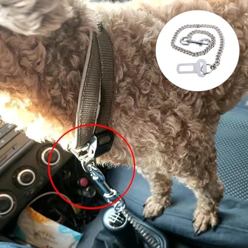 Stainless Steel No chew Dog Car Seat Belt, Stainless Steel Dog Car Seat Belt - Image 2