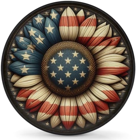 Flag Spare Tire Cover Waterproof Dust-Proof Spare Wheel Covers by Unknown