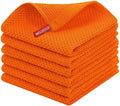 Homaxy 100% Cotton Waffle Weave Kitchen Dish Cloths 6-Pack by Homaxy