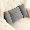 Queekay Fleece Lumbar Support Pillow 3 Section by Queekay
