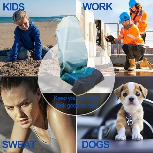 Waterproof Car Seat Cover for Front Seats, Protector for Cars SUVs Trucks - Image 5