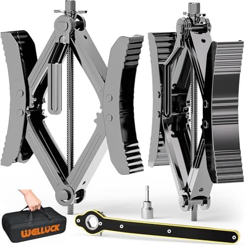 WELLUCK Camper Wheel Chock Stabilizer 2 Sets by WELLUCK