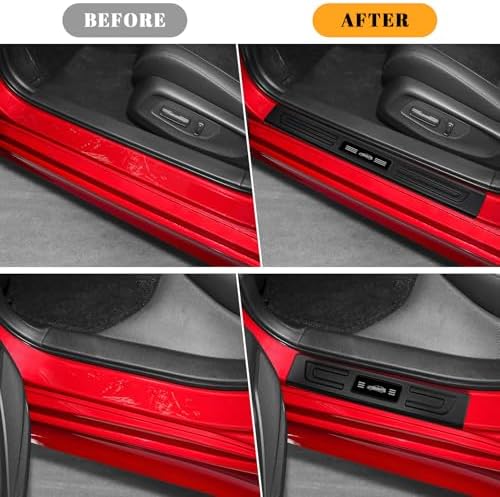 4PCS Car Door Edge Guards Door Sill Protector - Image 2