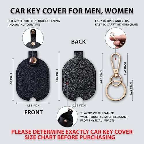 Leather Key Cover for Broken Car Key Loop Replacement - Image 2