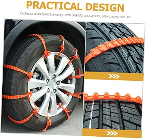 10pcs Car Tire Cable Ties Plastic Anti Skid Emergency Traction - Image 3