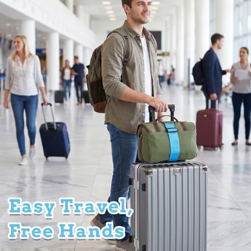 2 Pcs Luggage Connector Strap for Suitcase Multi-Use Luggage Straps Strong - Image 6