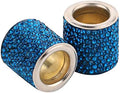 2PCS Car Headrest Collars Decor Rings Bling Bling Interior Decoration Head Rest by idain
