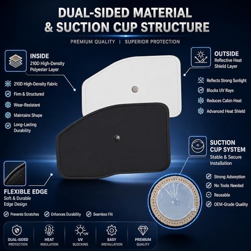 Front Windshield ＆ Side Window Sun Shade - Image 6