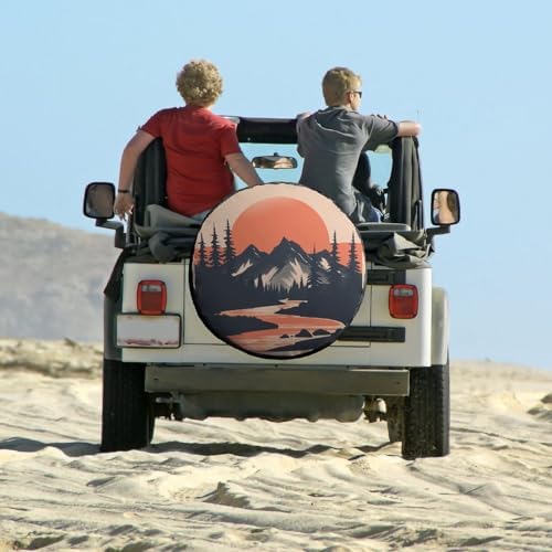 Mountain Adventure Heavy Duty Spare Tire Cover Camp - Image 6
