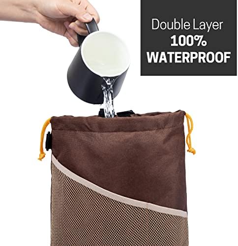 GNEGNI 2PCS Hanging Car Garbage Can - Image 3