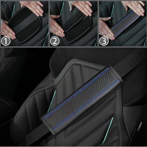 NBTEPEM 10 Pcs Car Floor Mats Full Set Car Accessories, Microfiber Leather - Image 7