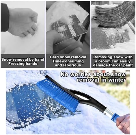 27" Snow Brush and Ice Scrapers - Image 5