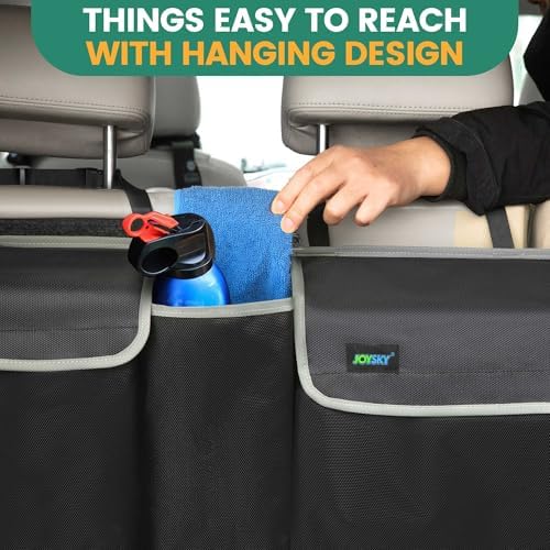 JOYSKY Hanging Trunk Organizer for SUV, Backseat Car Storage Bag - Image 6