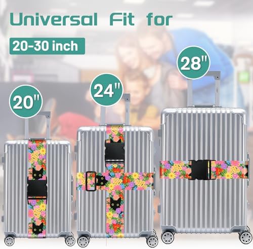 Slohif Luggage Straps for Suitcases Travel Belt Accessories Luggage Connector - Image 3