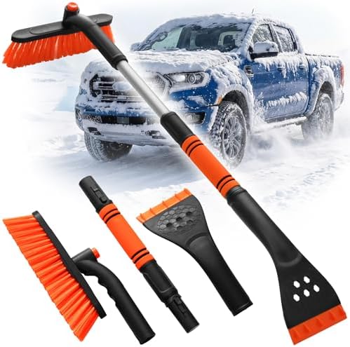 36" Extendable & Removable Snow Brush by AslyYardMngSter