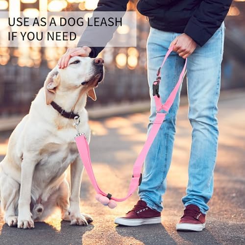 YAOHDAO Dog Seat Belt Harness for Car, Restraint Adjustable - Image 5