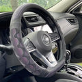 PINCTROT D Shaped Steering Wheel Cover Great Grip 14.5-15 Inch by PINCTROT