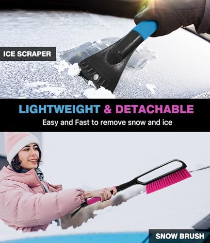 YeewayVeh 35in Car Snow Brush Ice Scraper - Image 2
