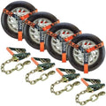 VULCAN Car Tie Down with Chain Anchors by VULCAN