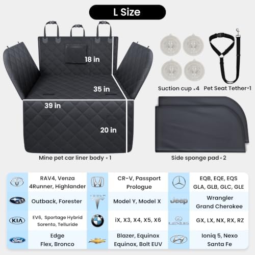 REEVAA SUV Cargo Liner for Dogs, Trunk Cover - Image 6