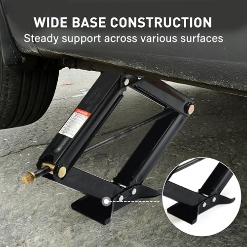RV Scissor Jack Stabilizer 7500lbs Heavy Duty 24" RV Trailer Stabilizer - Image 5