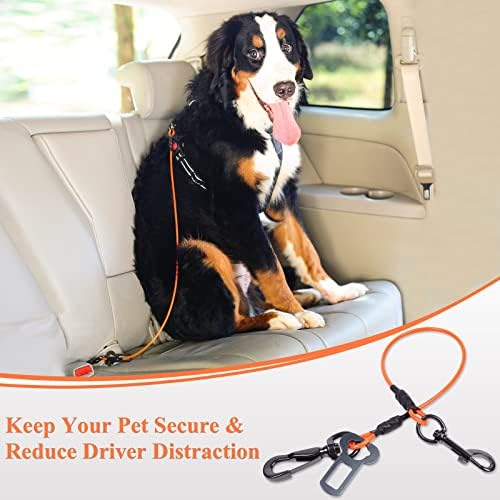 VIVAGLORY Dog Seatbelt Tuffbelt Dog Car Harness - Image 6