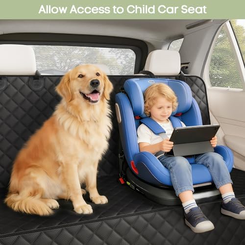 Back Seat Cover for Dogs, Bench Seat Cover Protector - Image 2