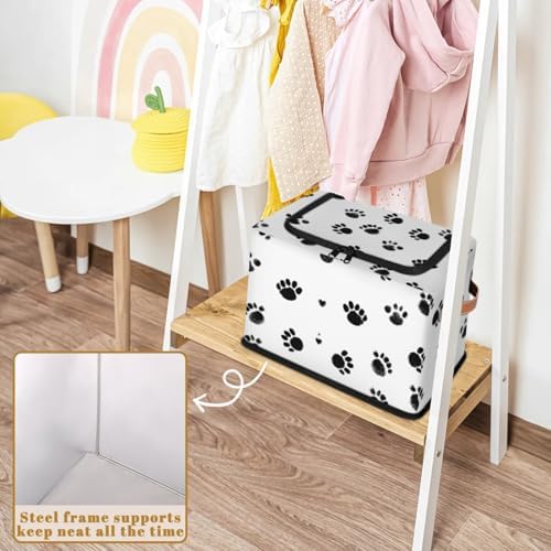 Dogs Footprints Storage Bins - Image 5