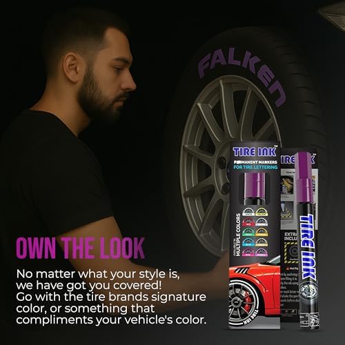 Purple Color Tire Paint Pen - Image 7