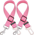 Elisel Elisel 2 Packs Adjustable Length Pet Dog Cat car seat Belt Pet seat Belt by Elisel