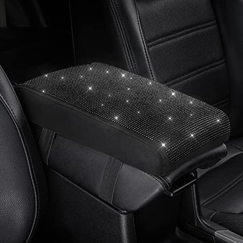 SEG Direct Diamond Car Center Console Cover, Memory Foam Armrest Cushion by SEGDirect
