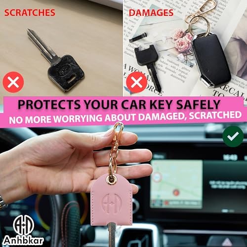 Leather Key Sleeve for Broken Car Key Loop Replacement - Image 4