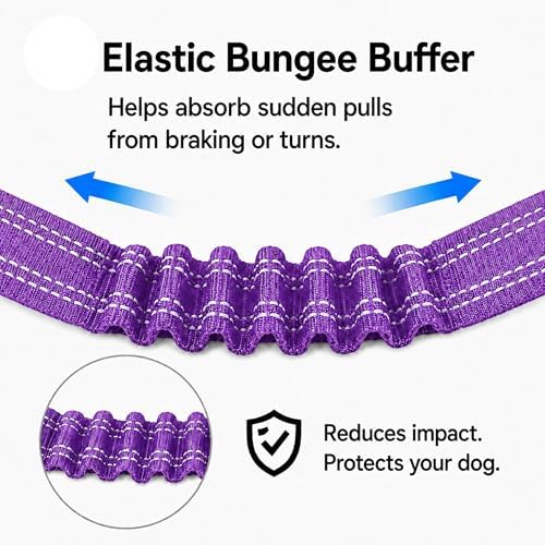 Dog Seat Belt 2Pcs, Retractable Pet Car Harness, Adjustable Dog Seat Belts - Image 5