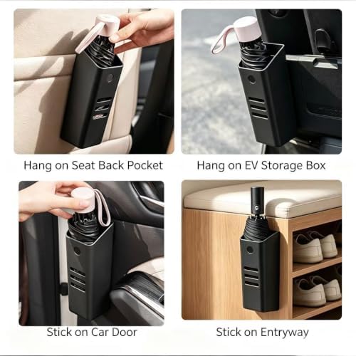 Multi-Function Car Umbrella Holder Storage Box - Image 3