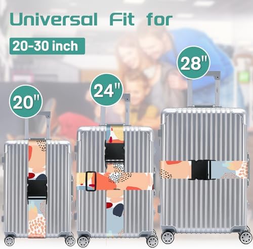 Slohif Luggage Straps for Suitcases Travel Belt Accessories Luggage Connector - Image 3