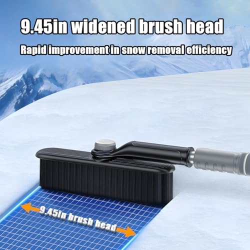 Mandark Car Windshield Snow Brush and Ice Scraper, Detachable Extendable - Image 3
