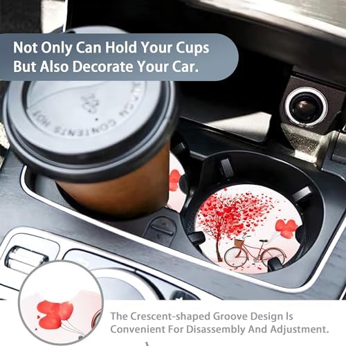 Love Tree Bicycle Cup Holder Coasters - Image 6