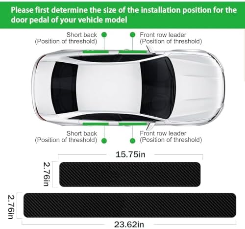 Door Sill Protector Stickers for Toyota Tacoma - Image 4