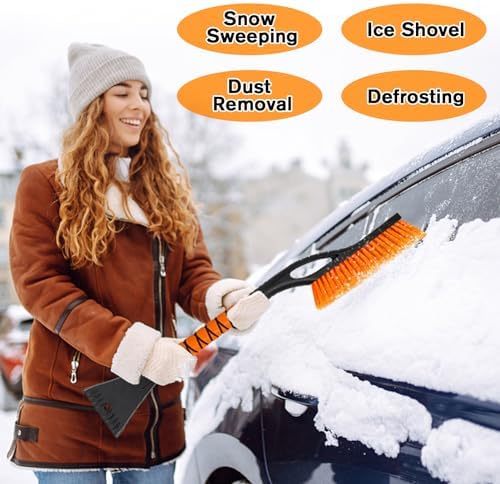 Snow Brush and Ice Scraper for Car Windshield - Image 5