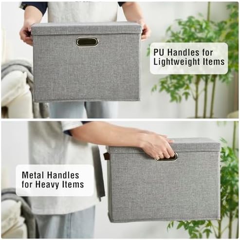 17" Large Fabric Storage Box - Image 4