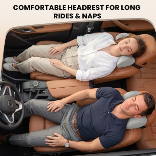 ZZ-WELL Car Headrest Pillow, Car Neck Pillow - Image 4