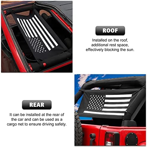 RT-TCZ Car Roof Cargo Net Hammock - Image 5