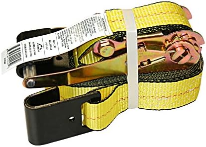Everest - S1022 Premium Ratchet Tie Down 1 PK 2 IN. X 27 FT 3333 LBS. Working - Image 5