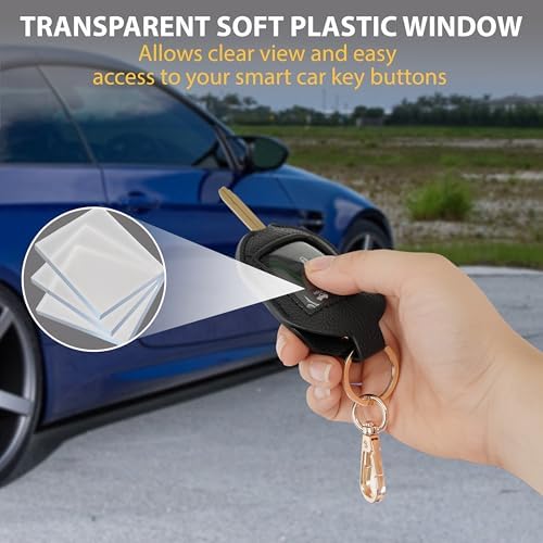Leather Key Cover for Broken Car Key Loop Replacement - Image 4