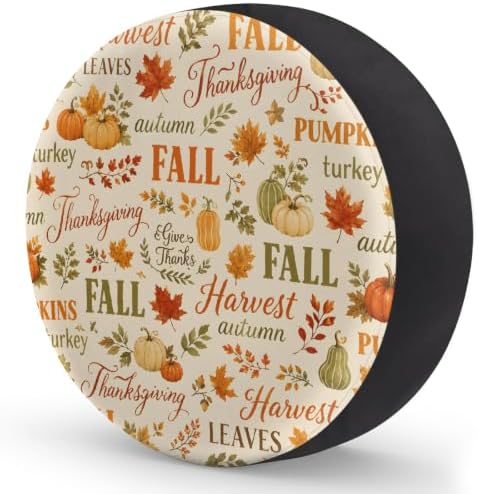 Fall Spare Tire Cover Waterproof Dust-Proof Spare Wheel Covers - Image 2