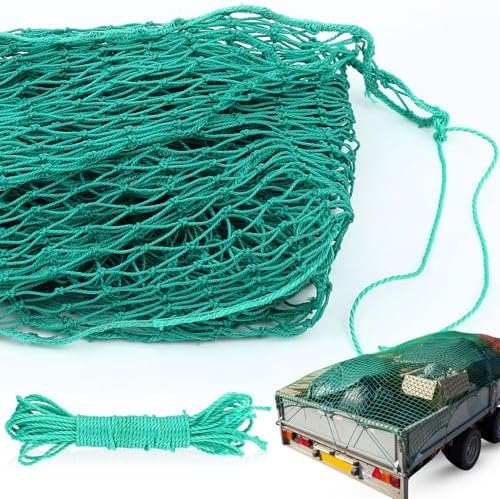 SATINIOR 5 x 8 ft Heavy Duty Cargo Net Truck Bed Network Cover by SATINIOR