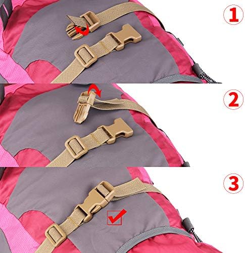 MAGARROW 78" x 1" Strap Buckle Packing Straps Adjustable 1-Inch Belt - Image 7